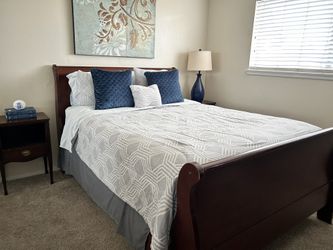 Queen Size Bed and Mattress