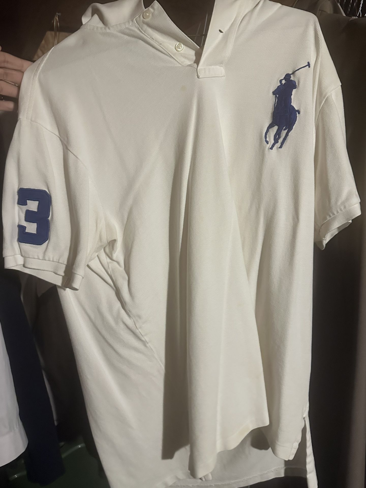 Ralph Lauren Big Pony Cotton Polo Blue
