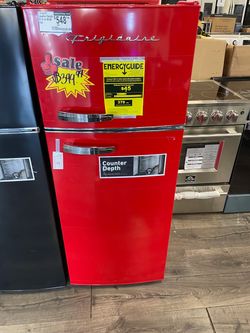 Frigidaire 7.5 cu.ft Refrigerator Take It Home $0 Initial Payment Read Description