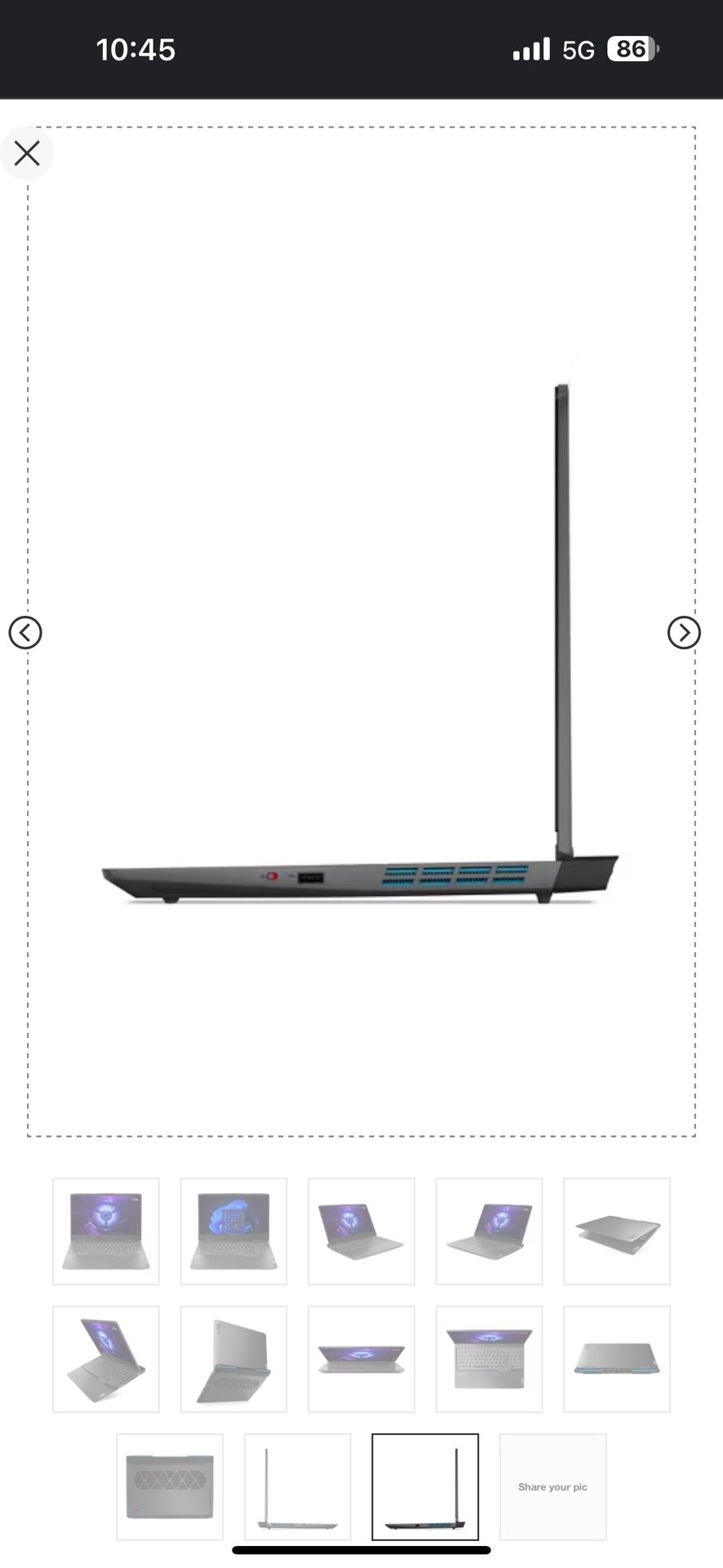 Gaming Laptop Lenovo LOQ15.6”