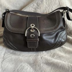 vintage coach leather soho