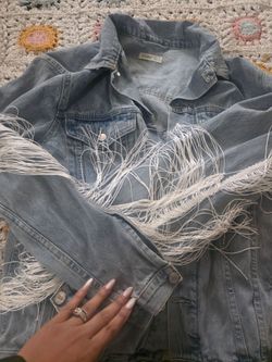 Oversize jean jacket