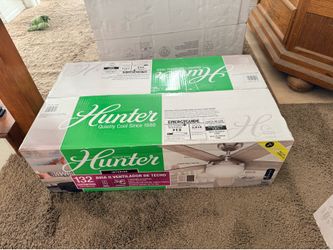 Five new Hunter Avia II ceiling fans – factory sealed