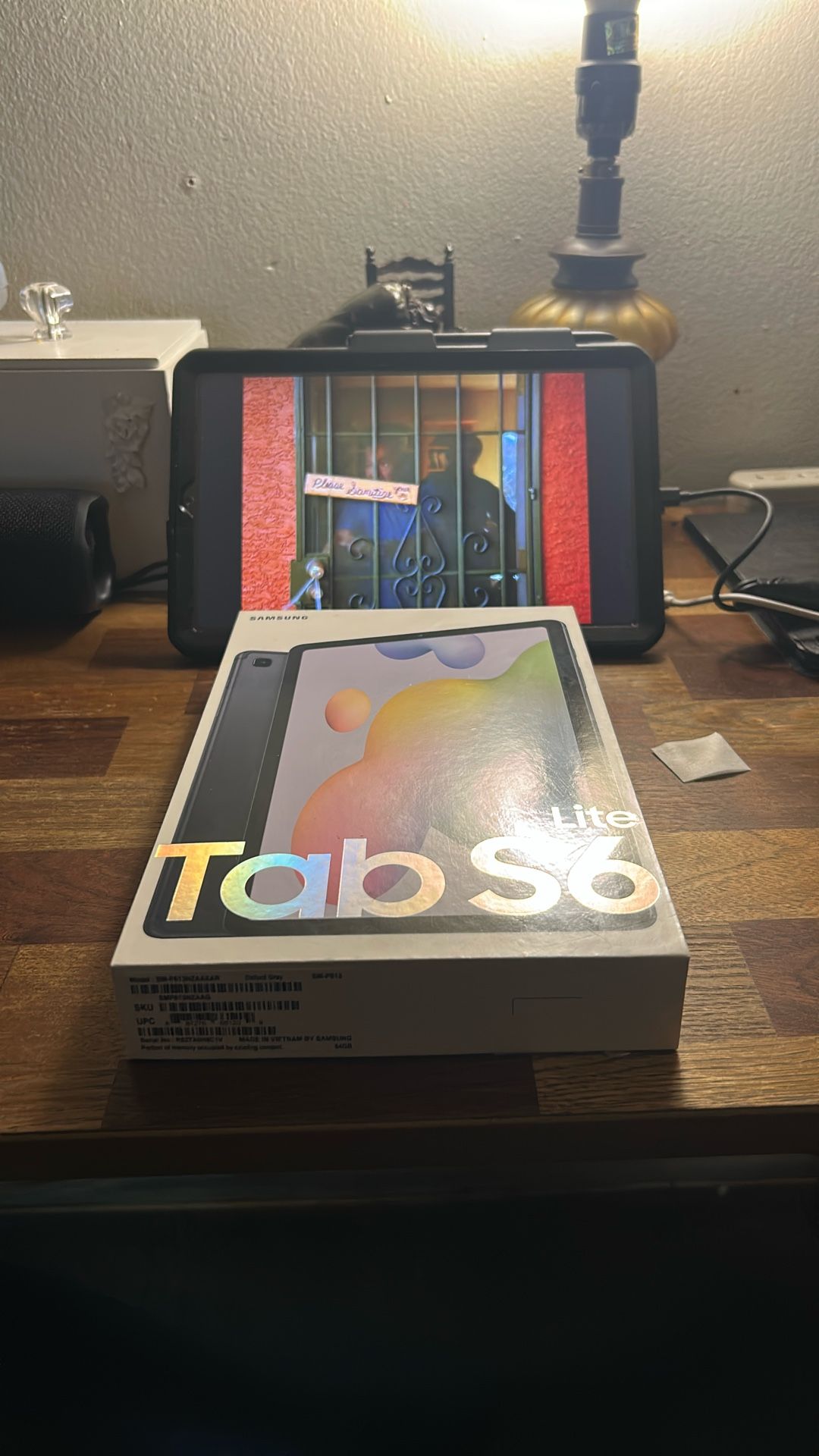 Samsung 6 Lite Tablet Gray 64 Gig