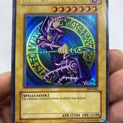 Original Dark Magician holo SDY-006 2002 Yugi Unlimited Ultra Rare HP Yu-Gi-Oh!