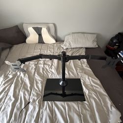 VIVO Freestanding Dual Monitor Stand 2021