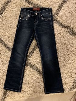 Girls Size 8 Fancy Jeans