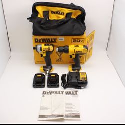 DeWalt 20V Drill & Impact Driver Combo Kit - Brand New in Box! 🔋🛠️