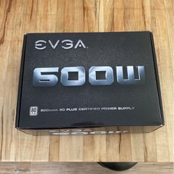 EVGA 600W  Power Supply