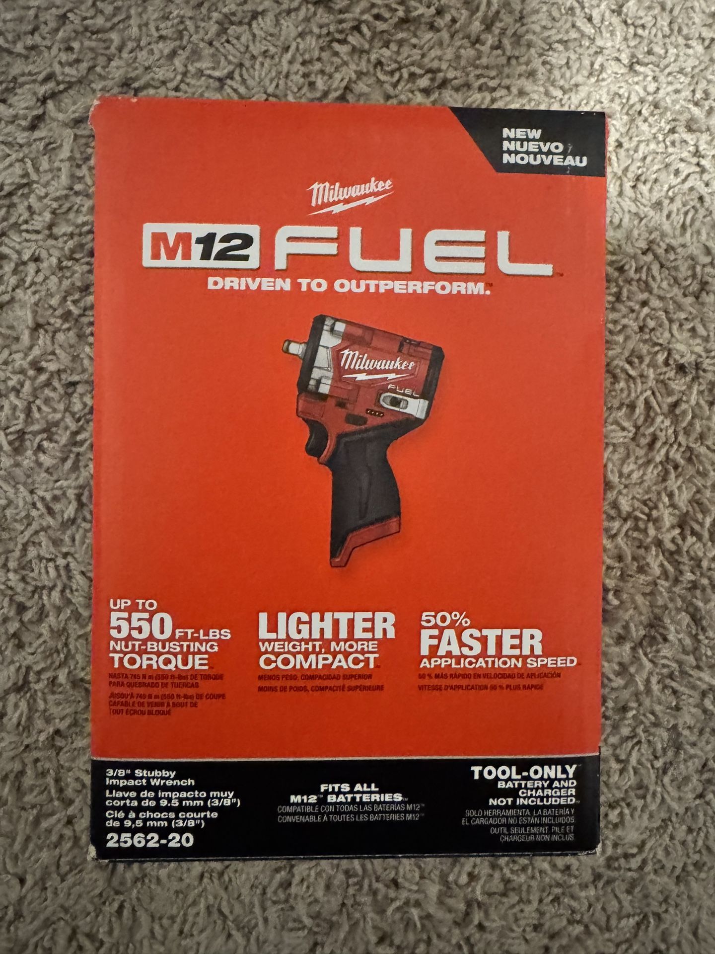 M12 3/8 Impact Wrench