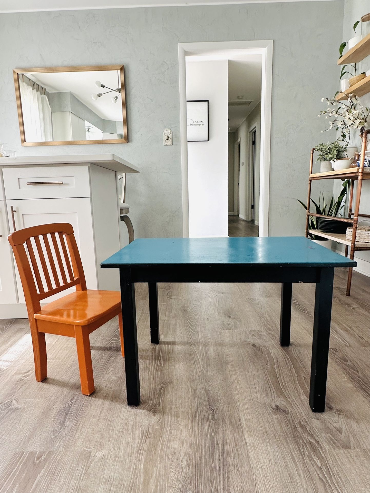 IKEA Kid’s Wood Table and Chair $45