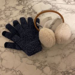 Earmuffs With Gloves New