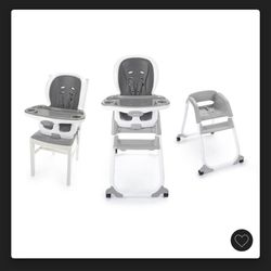 Ingenuity 3 In 1 High Chair, Toddlers Chair And Booster Seat