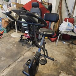 Slim Cycle Exercise Bike – Foldable & Adjustable Fitness Bike