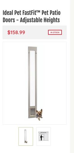 Pet door insert for sliding patio door