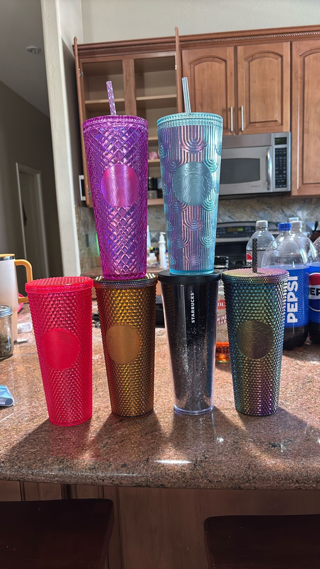 Starbucks cups