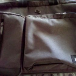 Solo New York Duane Hybrid Briefcase Backpack, Gray, Laptop Tote