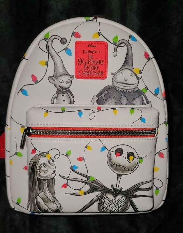 New With Tags Loungefly Disney Nightmare Before Christmas Backpack  