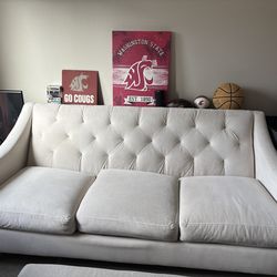 Cream couch