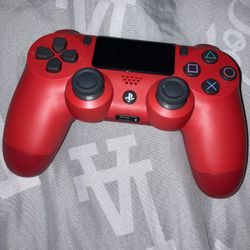 Red PlayStation 4 Controller Like New