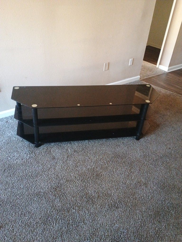Glass TV Stand
