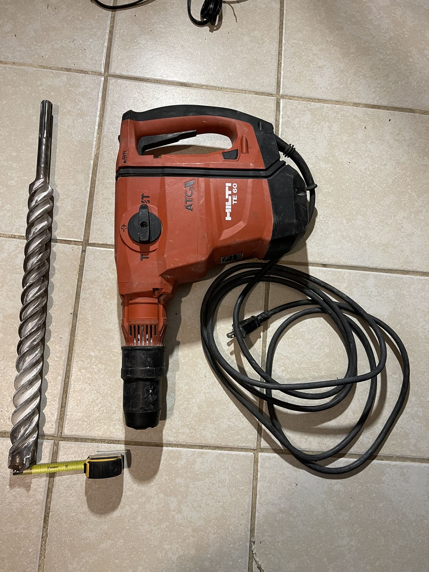 Hilti (contact info removed)TE 60 ATC/AVR TE C value