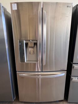LG 3 door stainless French door with 6 month warranty