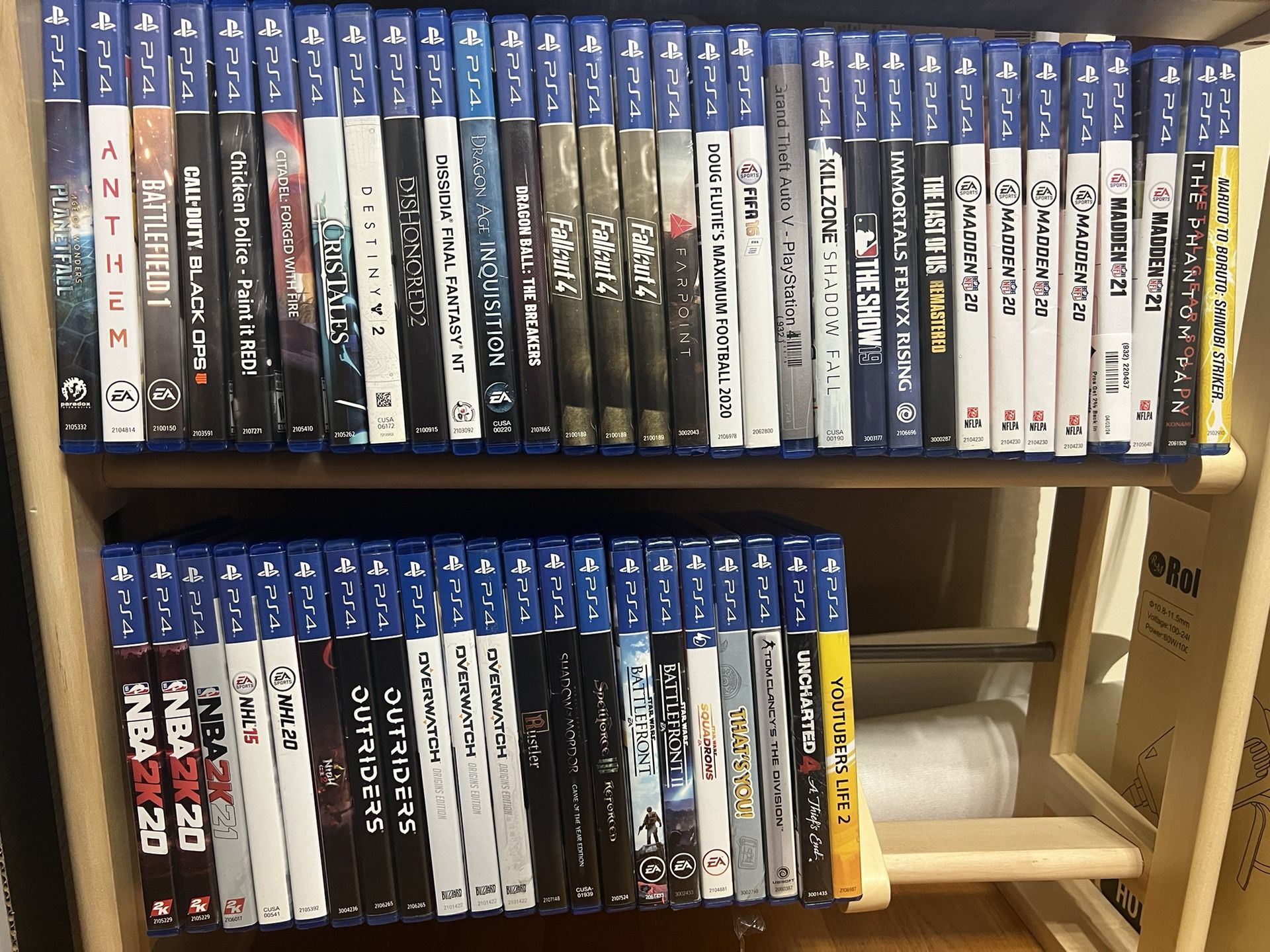 PS4 Games $10 Each