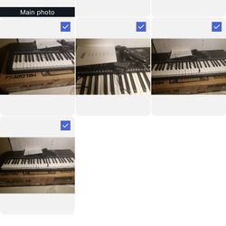 Alesis Melody 54 Key Electric Keyboard Piano with Speakers, Microphone, Music