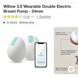 Willow 3rd Generation Double Electric Breast Pump - NEW