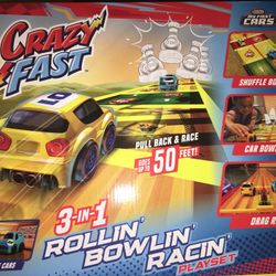 Little Tikes 3-1 Rollin Bowlin Racin Set Brand New 