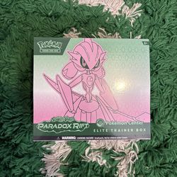 Paradox Rift Pokemon Center Elite Trainer Box (Exclusive) [Iron Valiant]