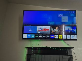Lg 86" flat screen led smart tv