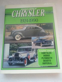 Chrysler Model History Book