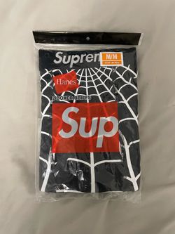 Supreme Spiderman Black Boxer Briefs (2Pack) Size Medium
