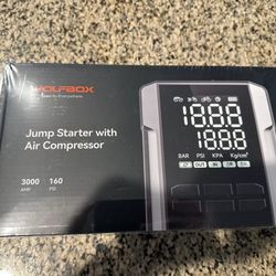 Wolfbox Jump Starter Air Compressor - NOT FREE