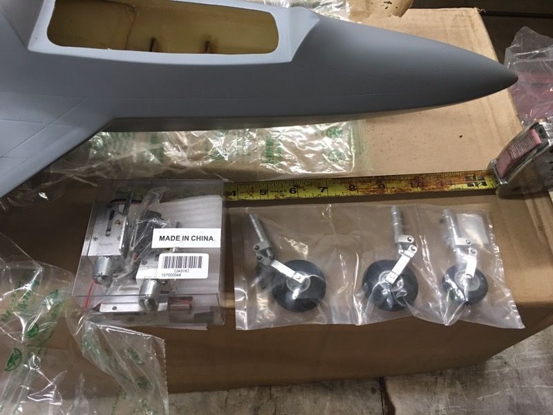 Fiberglass top edf jets