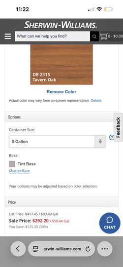 Sherwin Williams SuperDeck Stain- 5 Gal