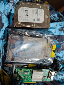 12 TB total SAS with pcie controller