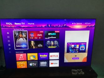65” TCL Roku tv
