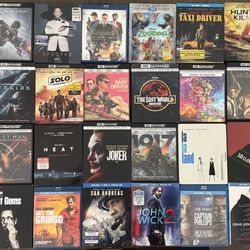 4K/Blu-ray/Steel Book Starter Collection 