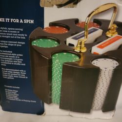 Gaming chips. And a deck of cards a couple to be precise.