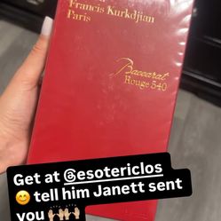 Baccarat Rouge 450 Big Bottle *REAL*