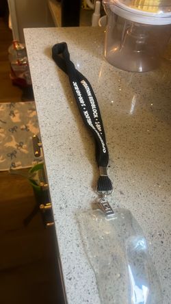 Badge lanyard