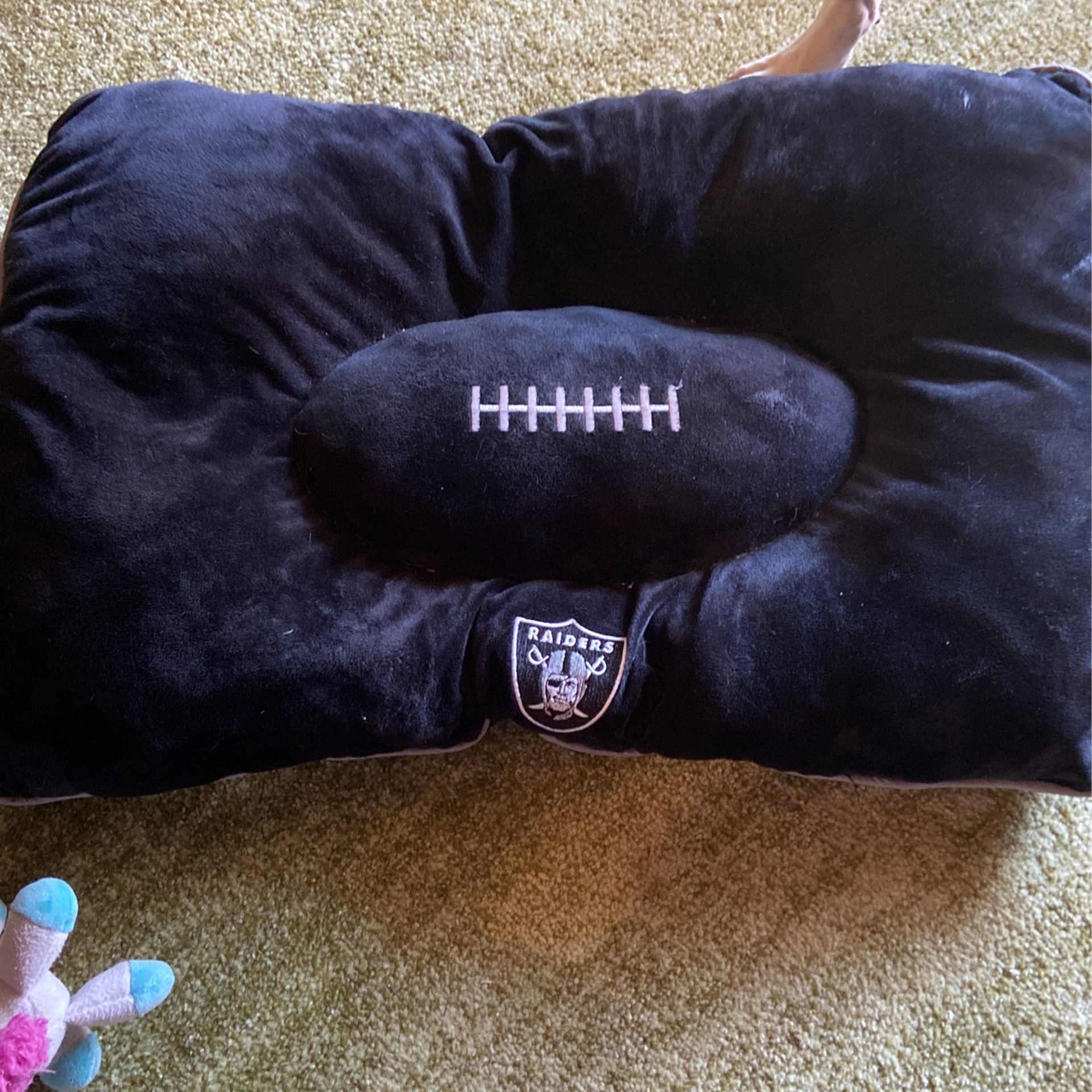 L V RAIDERS PET BED GOOD CONDITION 29” X2