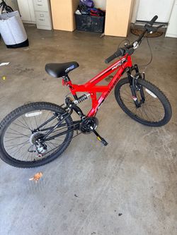 Boys 24” mountain bike