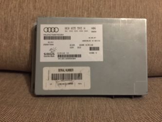 Audi A4/s4/rs4 Sirius satellite radio module