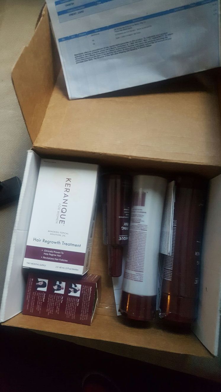 Karunique regrowth hair treatment brand new