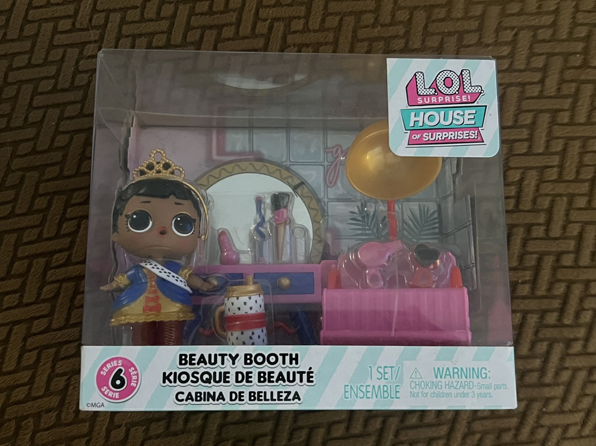 lol Surprise House Of Surprises Beauty Booth Play Set 