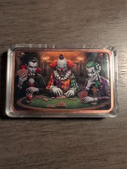 5 oz of 999 Copper The Joker